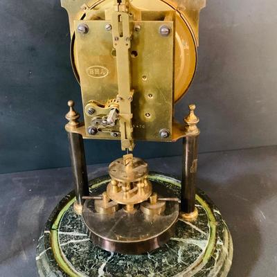 LOT 305: Vintage Marble Base BHA Anniversary Clock
