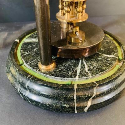 LOT 305: Vintage Marble Base BHA Anniversary Clock