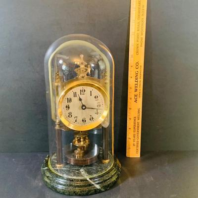 LOT 305: Vintage Marble Base BHA Anniversary Clock
