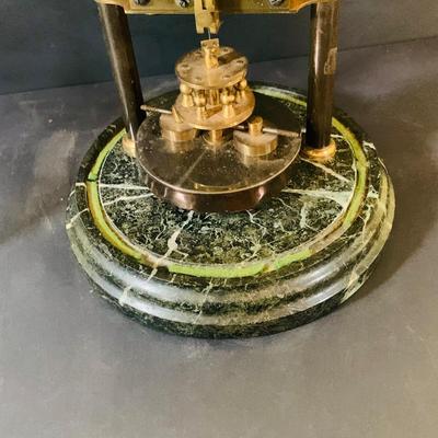 LOT 305: Vintage Marble Base BHA Anniversary Clock