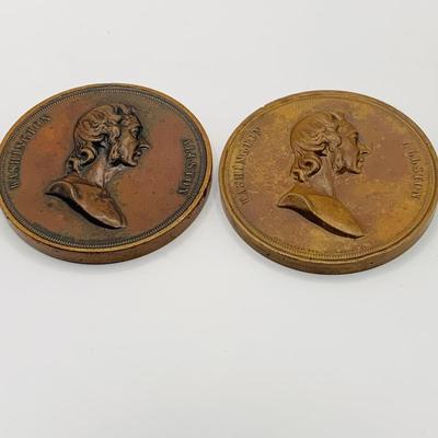 LOT 311: Assortment of Six (6) Bronze Medals/ Tokens