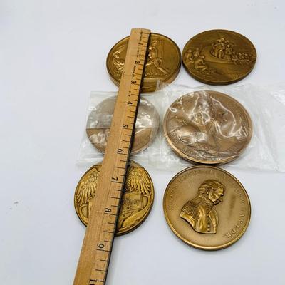 LOT 312 Collection of Bronze Medal/ Tokens - Detroit and More