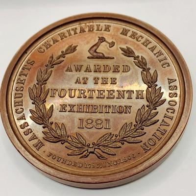 LOT Collection of Eight (8) Vintage and Antique Bronze Medals/Medallion From the. Nineteenth Cenury