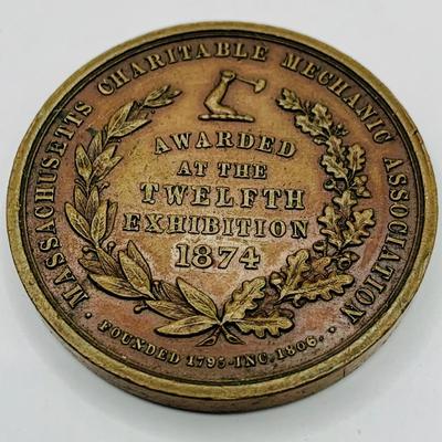 LOT Collection of Eight (8) Vintage and Antique Bronze Medals/Medallion From the. Nineteenth Cenury