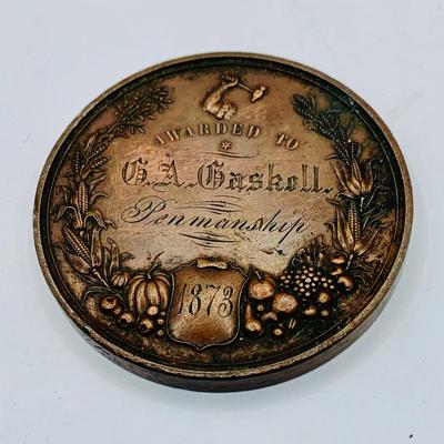 LOT Collection of Eight (8) Vintage and Antique Bronze Medals/Medallion From the. Nineteenth Cenury