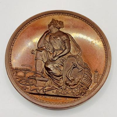 LOT Collection of Eight (8) Vintage and Antique Bronze Medals/Medallion From the. Nineteenth Cenury