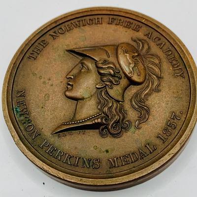 LOT Collection of Eight (8) Vintage and Antique Bronze Medals/Medallion From the. Nineteenth Cenury