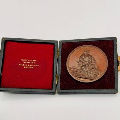 LOT Collection of Eight (8) Vintage and Antique Bronze Medals/Medallion From the. Nineteenth Cenury