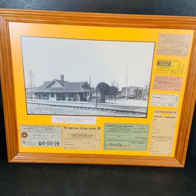LOT 316: South Jersey/Philly Local and Other Memorabilia Including Tokens, Bronze Medals Post Cards, Signed Books, Photos and More