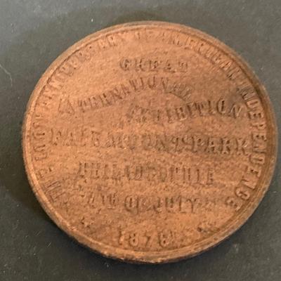 LOT 316: South Jersey/Philly Local and Other Memorabilia Including Tokens, Bronze Medals Post Cards, Signed Books, Photos and More
