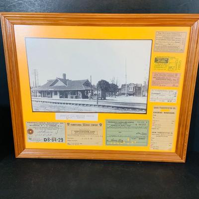 LOT 316: South Jersey/Philly Local and Other Memorabilia Including Tokens, Bronze Medals Post Cards, Signed Books, Photos and More