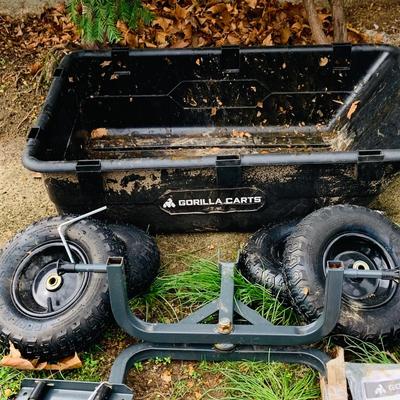 LOT 320: Unassembled Gorilla Lawn Cart