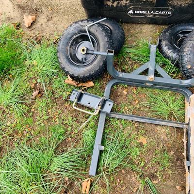 LOT 320: Unassembled Gorilla Lawn Cart