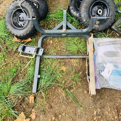 LOT 320: Unassembled Gorilla Lawn Cart