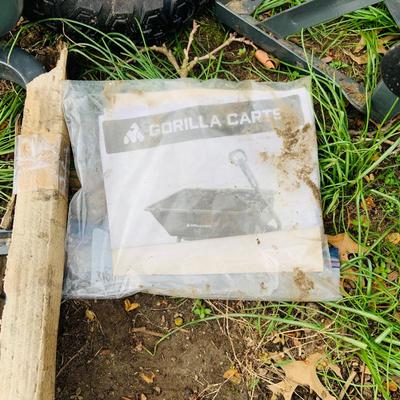 LOT 320: Unassembled Gorilla Lawn Cart