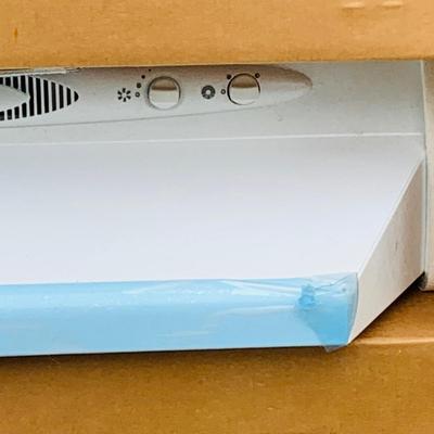 LOT 324: Broan 4000 - 30” White Range Hood In Original Box