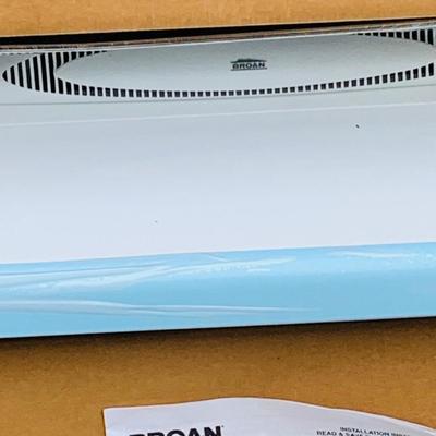 LOT 324: Broan 4000 - 30” White Range Hood In Original Box
