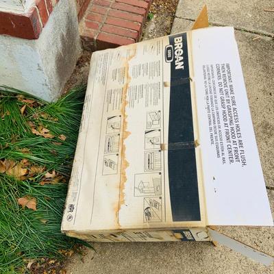 LOT 324: Broan 4000 - 30” White Range Hood In Original Box
