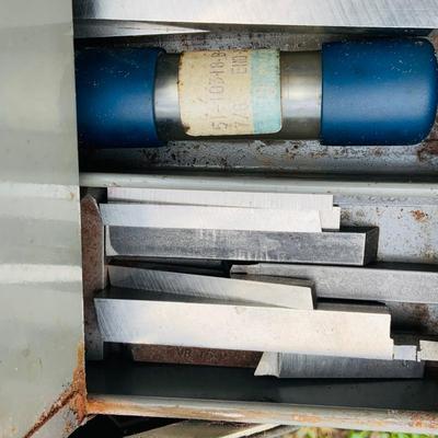 LOT 354: Heavy Duty Metal Tool Box with Tools