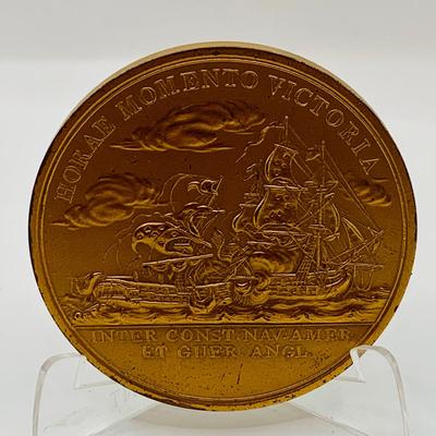 LOT 357: Set of Six(6) Bronze Medals/ Medallions - Lincoln and Military Figures