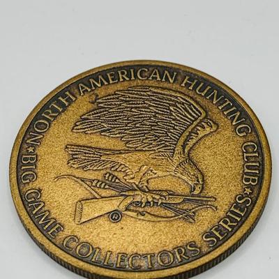 LOT 358: Set of Six (6) Tokens/ Medals - James Madison, Hunting Club, `Numismatics Assoc., Lincoln and More