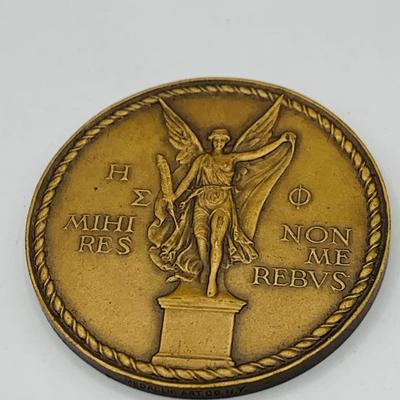 LOT 358: Set of Six (6) Tokens/ Medals - James Madison, Hunting Club, `Numismatics Assoc., Lincoln and More