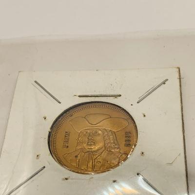 LOT 382: Bicentennial Bronze Nickels and William Penn Token