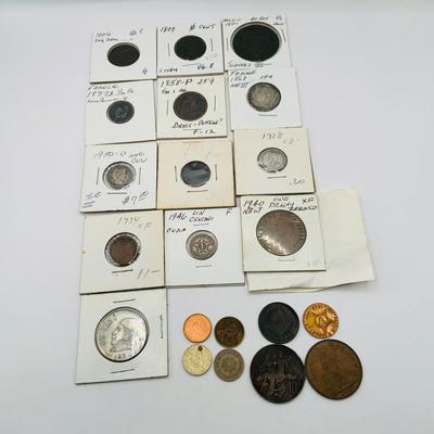 LOT 383: Collection of Foreign Coins