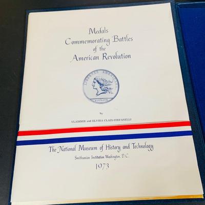 LOT 384: Collection of Medals Commemorating Battles of the American Revolution from 1973