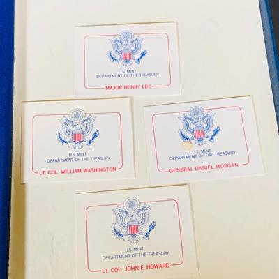 LOT 385: Collection of Medals Commemorating Battles of the American Revolution from 1973