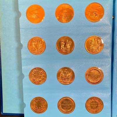 LOT 386: US Mint Medals Of the Presidents Washington to Regan (40 Medals)
