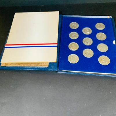 LOT 387: Collection of Medals Commemorating Battles of the American Revolution from 1973