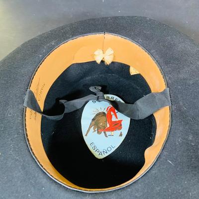 LOT Collection of Vintage Hats - US Navy, Sombrero, Ski Hat and Straw Hat