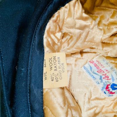 LOT Collection of Vintage Hats - US Navy, Sombrero, Ski Hat and Straw Hat