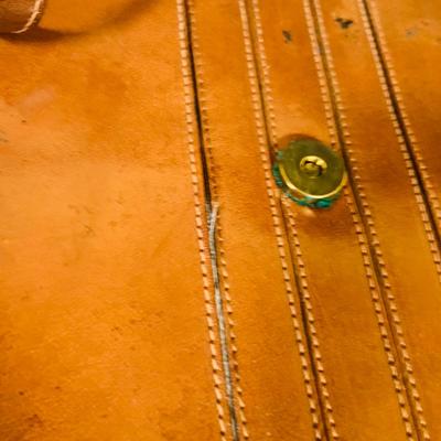 LOT 392: Collection of Vintage Leather Purses/Handbags, by Fossil, Aigner, Emma Fox and More