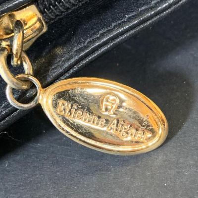 LOT 392: Collection of Vintage Leather Purses/Handbags, by Fossil, Aigner, Emma Fox and More