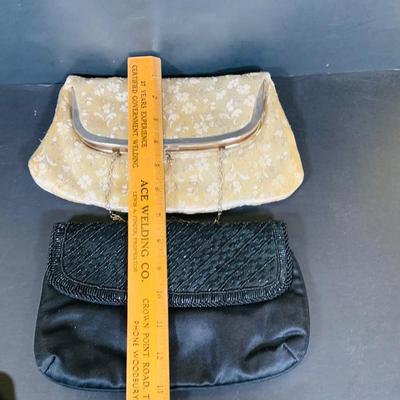LOT 393: Collection of Vintage Evening Clutches, Purses and More