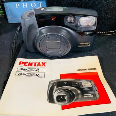 LOT 394: Assortment of Digital Cameras, Binoculars, Books and More
