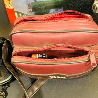 LOT 394: Assortment of Digital Cameras, Binoculars, Books and More