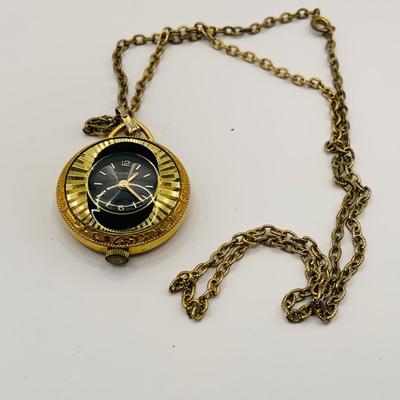 LOT 397: Antique Metal Jewelry Box with Roman Soldiers and Assortment of Watches