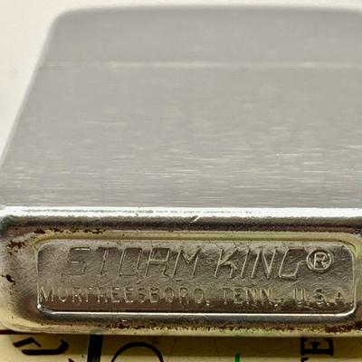LOT 398: Assortment of Vintage Lighters by Zippo and Other and Scripto Tin Box