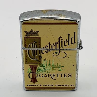 LOT 398: Assortment of Vintage Lighters by Zippo and Other and Scripto Tin Box