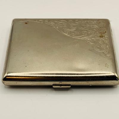 LOT 399: Red Robson Pioneer Table Lighter, Silver-tone Table Lighter Made in Japan, Cigarette Cases and More