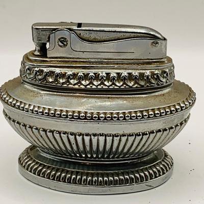 LOT 399: Red Robson Pioneer Table Lighter, Silver-tone Table Lighter Made in Japan, Cigarette Cases and More