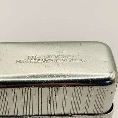 LOT 399: Red Robson Pioneer Table Lighter, Silver-tone Table Lighter Made in Japan, Cigarette Cases and More