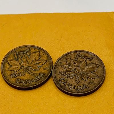 LOT402: Canadian Coins Including 1922 Counterfeit Nickel, 1920 Penny and Much More