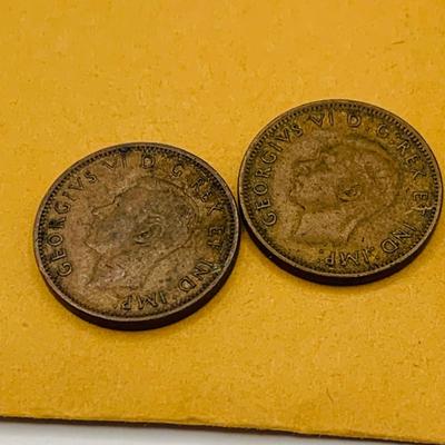 LOT402: Canadian Coins Including 1922 Counterfeit Nickel, 1920 Penny and Much More