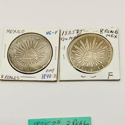 LOT 403: Collection of Vintage Coins From Mexico