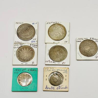 LOT 403: Collection of Vintage Coins From Mexico