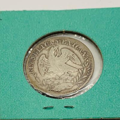 LOT 403: Collection of Vintage Coins From Mexico